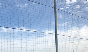 Black Football Netting (Stock Sizes)