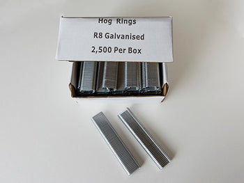 Hog Rings - stainless/galvanised 2,500 per box