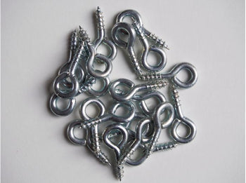 Screw Eyes - 25mm S/S x 100