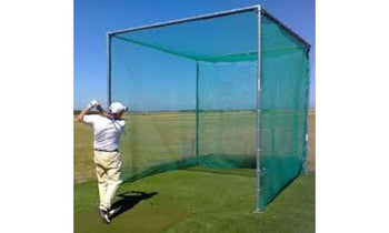 Golf Enclosure Net - Black (Net Only)