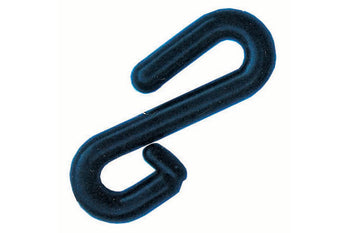 1000 x Black S Hooks